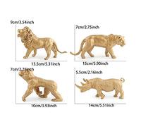 Naroote Figurines d'animaux éducatifs Préscolaires, Modèles de Simulation Intéressants pour Enfants, Modèle de Zoo Forestier