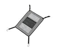 Naroote Filet de Barrière pour Chien de Voiture pour Animaux de Compagnie et Enfants | Renforcée Indéchirable, Cadre Anti-affaissement, Rangement intégré pour Les Voyages en Voiture (45 * 57 cm)