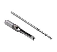 Naroote Foret à Trou carré Foret à Mortaise Incisif et Résistant à L'usure pour les Professionnels du Travail du Bois Matériau : Acier Rapide 1" pour la Construction, L'installation, les Décorateurs