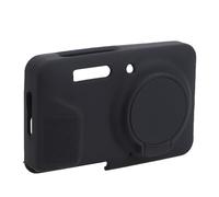 Naroote FZ55 Housse de Protection en Silicone Souple pour Appareil Photo Portable Léger pour Filmer Les Voyageurs (Black)