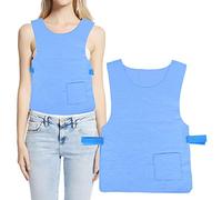 Naroote Gilet de Refroidissement, Gilet de Refroidissement Physique Réutilisable, Crochets Réglables, Vêtements de à Grand Col avec un Design Efficace, Idéal pour la Course en Plein Air, le Cyclisme