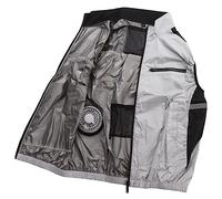 Naroote Gilet de Ventilateur de Refroidissement Portable, Vêtements Climatisés Respirants et Respectueux de la Peau, Bloquant Le, Léger, Résistant aux pour la Randonnée (XXXL #16)