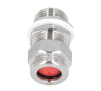 Naroote GLAND DE CABLE NPT 1 / 2IN, IP66 Connecteur DE Câble blindé à l'épreuve DE l'eau 304 Installation sans Effort en Acier Inoxydable GRANDE G1 / 2, pour Câble blindé dans les Véhicules et les