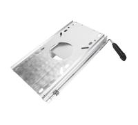 Naroote Glissière de Siège de Bateau en Alliage d'aluminium, Glissière de Chaise de Siège de Bateau avec Poignée, Support de Base de Réglable avec Mécanisme de Verrouillage, Idéal pour Les Bateaux,