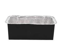 Naroote Gobelet à Graisse en Acier Inoxydable, Bac d'égouttement Réutilisable et étanche, Plateau de Conception Compacte pour Plaque Chauffante, Rangement Facile, 7,1x3,1x2,8 Pouces