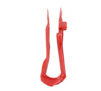 Naroote Guide de Curseur de Chaîne, Accessoire Durable, Protège le Bras Oscillant pour CRF250R CRF450R, Silicone Rouge, 1 Pièce