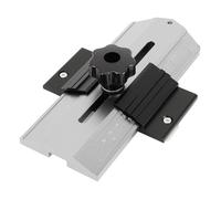 Naroote Guide de Gabarit de Scie Sauteuse à Déchirure Fine pour une Précision de Précise dans Divers Environnements de Travail en Acier Inoxydable 1 unité (SILVER)