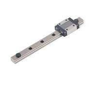 Naroote Guide de Rail Linéaire Miniature MGN12H, Glissière CNC Durable de 12mm pour équipement D'automatisation (150mm)