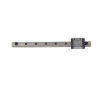 Naroote Guide de Rail Linéaire Miniature MGN12H, Glissière CNC Durable de 12mm pour équipement D'automatisation (200mm)