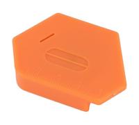 Naroote Guide Magnétique, Fixation Stable, Positionnement Précis, Plaque de Pression élastique, Guide de Point Magnétique pour la Couture (ORANGE)