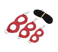 Naroote Harnais pour Hamster avec Simili Cuir Doux, Gilet pour Petit | Protection complète, Facile à porter, Trois tailles, Pour hamsters, planeurs de miel