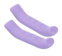 Naroote Housse de Protection de Cyclisme, Manchon de Levier de Poignée de Frein étanche, Protecteur de Frein de Vélo Antidérapant, Connexion Confortable, pour Divers Vélos, 2 Housses (PURPLE)