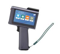 Naroote Imprimante d'injection à l'encre à Main, 4,3-Pouces écran Capacitif HD Hand Hand Pistolet de l'Imprimante de Papier Portable Intuitive Interface Utilisateur (Prise UE)