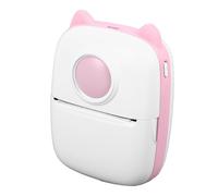 Naroote Imprimante Thermique Mobile, Contrôle par Application Multifonctionnelle, Large Application, Claire, Petite Imprimante de Poche Instantanée pour l'école