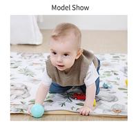 Naroote Insular SU5017 Tapis de Jeu Durable pour bébé Tapis d'activité Imperméable Antidérapant pour Enfants Safari Deer 51x51in (Façon Lapin)