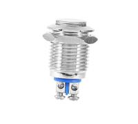 Naroote Interrupteur à Bouton-poussoir de 12 Mm, Interrupteur électrique momentané, de Commande de Circuit pour Démarreur électromagnétique, Contacteur et Relais