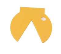 Naroote Jauge de Contrôle des Griffes pour la des Sabots de Bétail, Outil de Mesure en Plastique Technique de Haute Précision et Robuste, pour Une Utilisation à la Ferme, Jaune