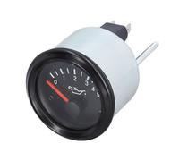 Naroote Jauge de Pression de Carburant, Affichage Clair 0 à 5 Bars, Jauge de Pression d' à Installation Facile de 52 Mm pour Générateur (12 V 350-030-003)
