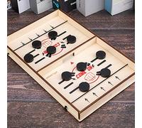 Naroote Jeu de Fronde Rapide, Jouet en Bois Massif, Attelle de Tilleul, échecs Rebondissants | Jeu de Fronde en Bois Léger, Jouet pour Améliorer la motricité Fine, Applicable aux Enfants et aux