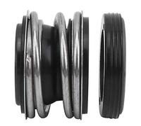 Naroote Joint de Pompe à Eau Série Mécanique en Carbure NBR pour Supports Solides dans les Applications D'eaux Usées et D'égouts en Acier Inoxydable Taille 25 Mm pour L'entretien de la Plomberie