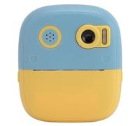 Naroote Jouet d'Appareil Photo d', Double Objectif Avant et Arrière, Enregistrement Vidéo Antichoc, Mise au Point Automatique, Appareil Photo à Instantanée 1080p avec Jeux de Puzzle (Blue)