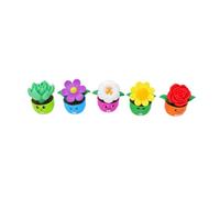 Naroote Jouet de de Fleurs avec Jeu D'association de Couleurs | Activité sensorielle engageante, Aide à la motricité fine, Encourage le jeu à compter, Idéal pour les tout-petits