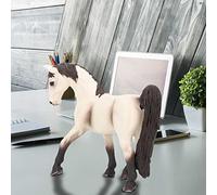 Naroote Jouet Modèle de Cheval Solide et Réaliste pour Jeu éducatif, Matière Plastique de qualité Supérieure pour Enfants, Parfait pour Les Collectionneurs et la Décoration, 1 unité (Cheval Quart