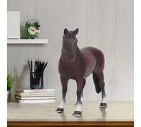Naroote Jouet Modèle de Cheval Solide et Réaliste pour Jeu éducatif, Matière Plastique de qualité Supérieure pour Enfants, Parfait pour Les Collectionneurs et la Décoration, 1 unité (Cheval)