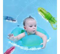 Naroote Jouets de Piscine de Plongée Jouets d'été de Poissons de Plongée de Piscine de Poulpe électrique, Poulpe Réaliste, Conception étanche, pour la Pratique de la Natation des Enfants, en (Green)