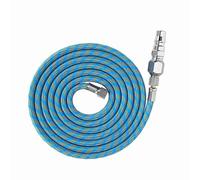 Naroote Kit D'adaptateur de Tuyau D'air pour Aérographe tressé en Nylon, pour Compresseur D'air de Pistolet de Pulvérisation, 6,0 Pieds de Long, pour Tuyau D'aérographe