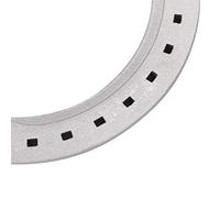 Naroote Kit de Fer à Cheval Robuste en Alliage D'aluminium pour Antidérapant et Résistant à l'usure, 4 Outils D'équitation pour Chevaux au Sol Dur, Type 4-6 pour Les Amateurs D'équitation, 13, Cm de