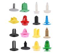 Naroote Kit de Fixation de Pare-chocs à Clamp/Holder de Garniture de Porte de Voiture en Plastique Assorti Durable de 1000 Pièces pour une Installation et un Retrait Faciles, Montage Universel pour