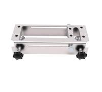 Naroote Kit de Gabarit de Charnière de Porte, Mortaiseuse de Charnière de Porte en Alliage D'aluminium