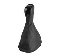 Naroote Kit de Mise à Niveau du Couvercle de Coffre de Guêtre de Pommeau de Levier de Vitesse à 6 Vitesses pour W203 ABS et Cuir Artificiel de Haute qualité, adapté aux Passionnés