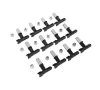 Naroote Kit de Pointes de Pulvérisation de Peinture sans Air, 11 Buses de Pulvérisation Multifonctions en Acier Inoxydable pour Meubles, Clôtures et Usage Industriel