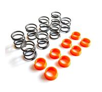 Naroote Kit de Ressorts de Commande Pilote, 8 Ressorts, 8 Inserts de | Acier Inoxydable 201, Inserts en Caoutchouc, Joystick pour Mini-pelle, Chargeuse Compacte, AGT H15R, ATS Power RT15R