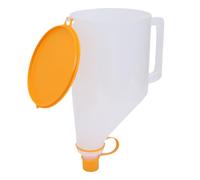 Naroote Kit D'Entonnoir D'huile Moteur Anti-déversement, 1.5 Qt, Multi-adaptateur, Large Bouche, Entonnoir D'huile Automobile pour Modèles de Voitures Universels