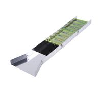 Naroote Kit d'orpaillage, équipement de Prospection Outils d'extraction 'Or avec Boîte 'écluse Pliable en Alliage 'Aluminium, pour l'exploration Minérale des Rivières et des Ruisseaux