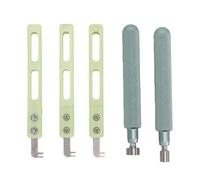 Naroote Kit d'outils de Réparation de Montre, Ensemble d'outils de Remplacement de Batterie de Montre Professionnel, Ensemble 'Outils de Suppression de Maillons avec 5 Poignées et 7 Composants,