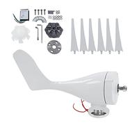 Naroote Kit Générateur d'éolienne Professionnel 400 W - Pales Légères en Fibre de Nylon - Moteur triphasé Compact et Efficace - Idéal pour Générer de l'énergie Renouvelable (DC24V)