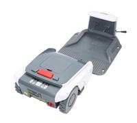 Naroote Kit Intelligent de Lawnmower, Localisation Exacte 20V 5AH Batterie 100-240V Robot High Efficiency Fondeuse pour la Pelouse (Prise UE)