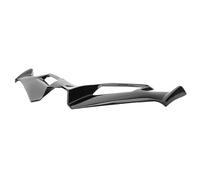 Naroote La Performance Aérodynamique Dynamique Universelle des Ailes de Moto Améliore La stabilité de Conduite pour Nmax125 Nmax155 2020-2022 Léger (BLACK)