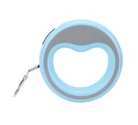 Naroote Laisse Rétractable pour Chien de 8,2 Pieds, Ruban Télescopique Léger pour Tracteur avec Poignée Ergonomique, Antidérapante, Rotation à 360° et Frein à Une Main (2.5M)