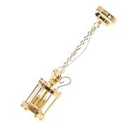 Naroote Lampadaire Suspendu en Verre Miniature, Abat-Jour en Verre,