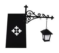 Naroote Lampe D étagère, Lanterne Décorative Vintage en Fer, éclairage