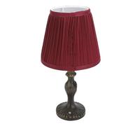 Naroote Lampe de Bureau en Tissu Vintage, Veilleuse Décorative Vintage Rechargeable sans Fil à intensité Variable avec Batterie de 1800 MAh, Idéale pour la Chambre à Coucher, le Salon, la Salle à