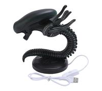 Naroote Lampe de Bureau LED en Résine Alien Sci Fi, Veilleuse pour Chambre à Coucher, Décor de Figurine de Film D'horreur Unique, 7,48x3,15x6,69 Pouces (Style 2)