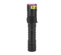 Naroote Lampe de Poche UV 395 Nm Rechargeable par USB, Conception Ergonomique Compacte pour la Détection des Taches D'animaux, Utilisation Intérieure et Extérieure, Aluminium Léger, 1 unité