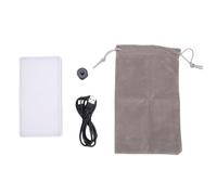 Naroote Lampe de Remplissage Portable Professionnelle pour Appareil Photo LED RVB pour la Photographie avec Une Haute Précision des Couleurs CRI 95 + 225 Perles Batterie Longue Durée pour