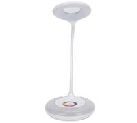 Naroote Lampe de Table LED, Lampe de Bureau à Gradation Tactile, Colorée RVB avec éclairage à 3 Niveaux, Idéale pour la Protection des Yeux, la Lecture, les études, le Bureau et la Chambre à Coucher